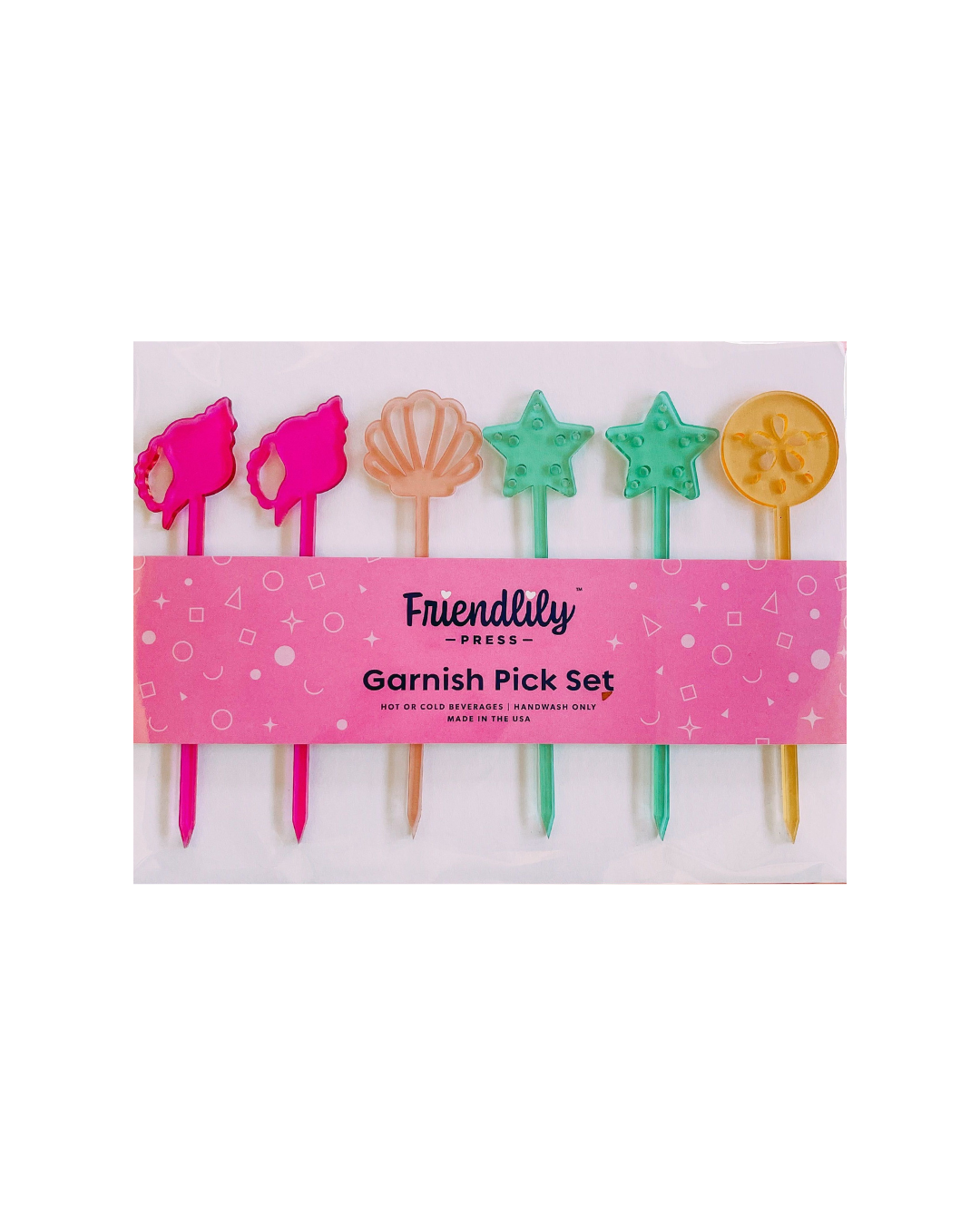 Seashell Garish Picks