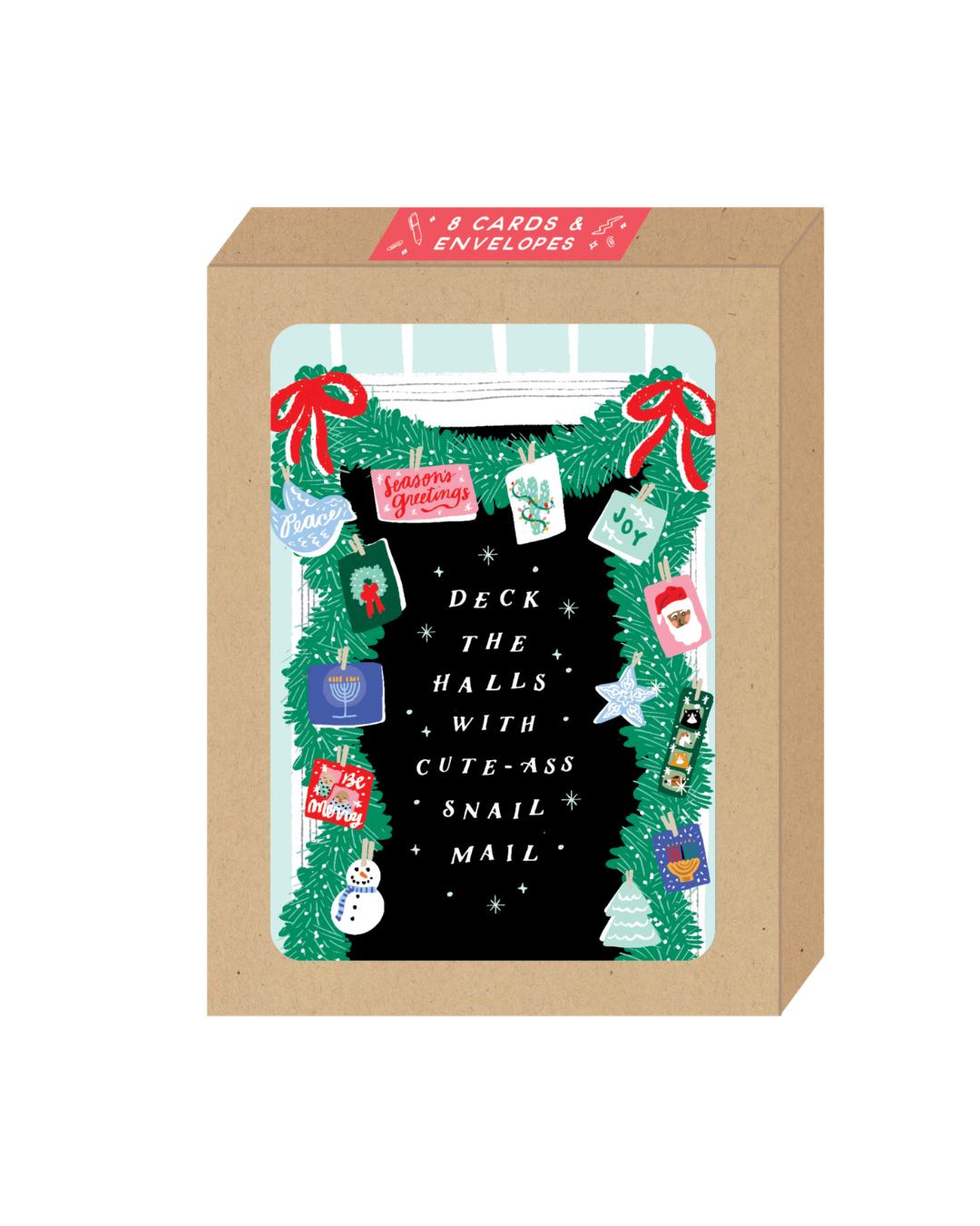 Boxed Deck the Halls Holiday Cards