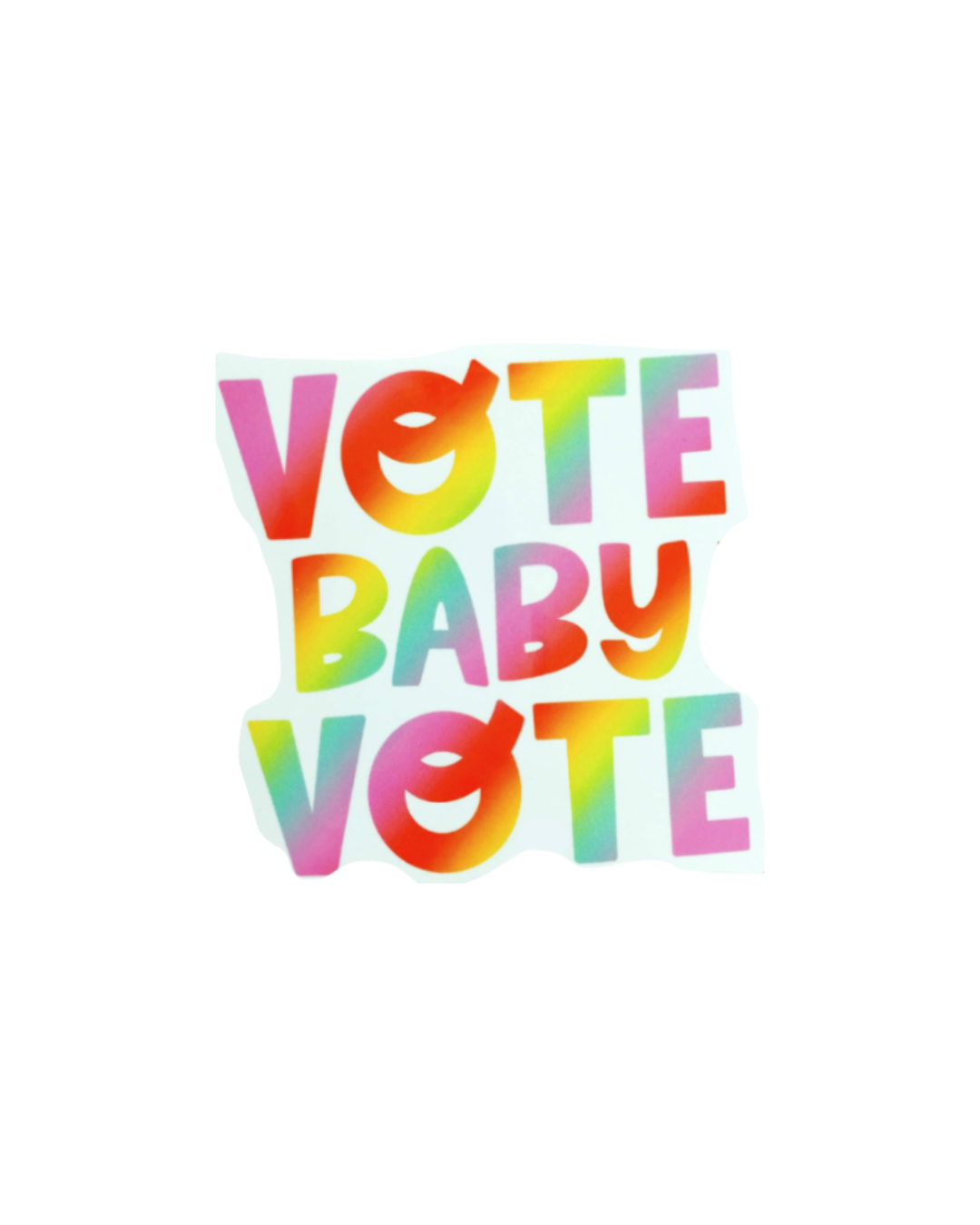 Vote Rainbow Sticker