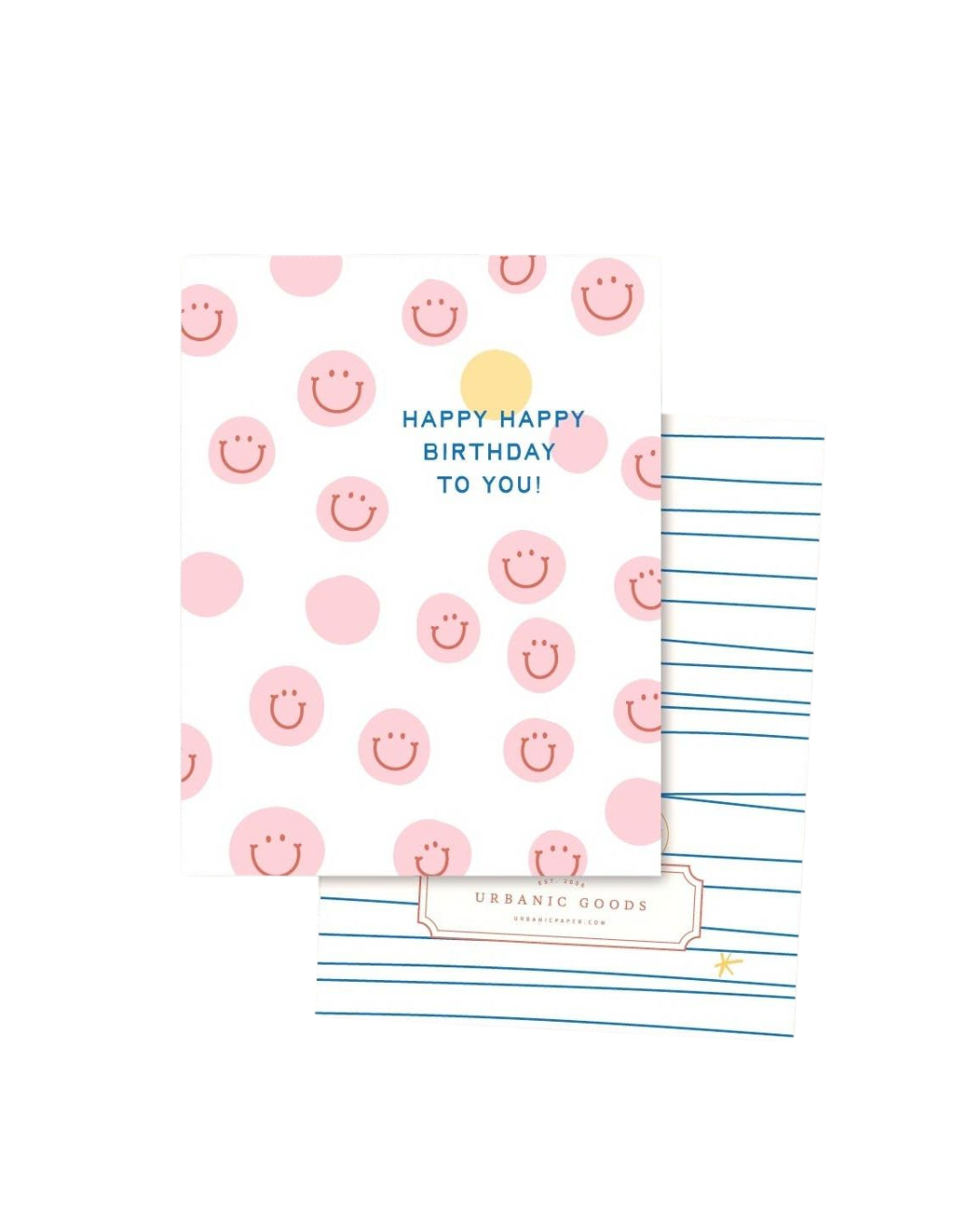 Birthday Happy Faces Card
