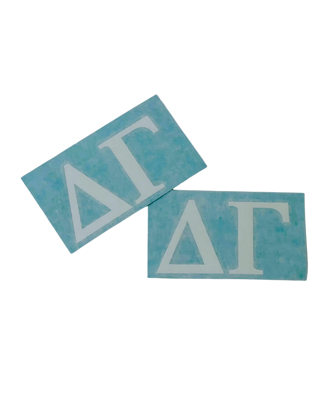 Show Your Letters Greek Car Decal