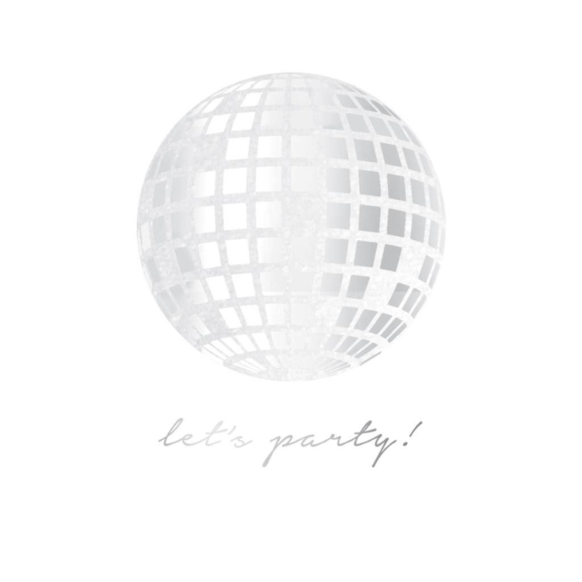 Disco Ball Birthday Greeting Card