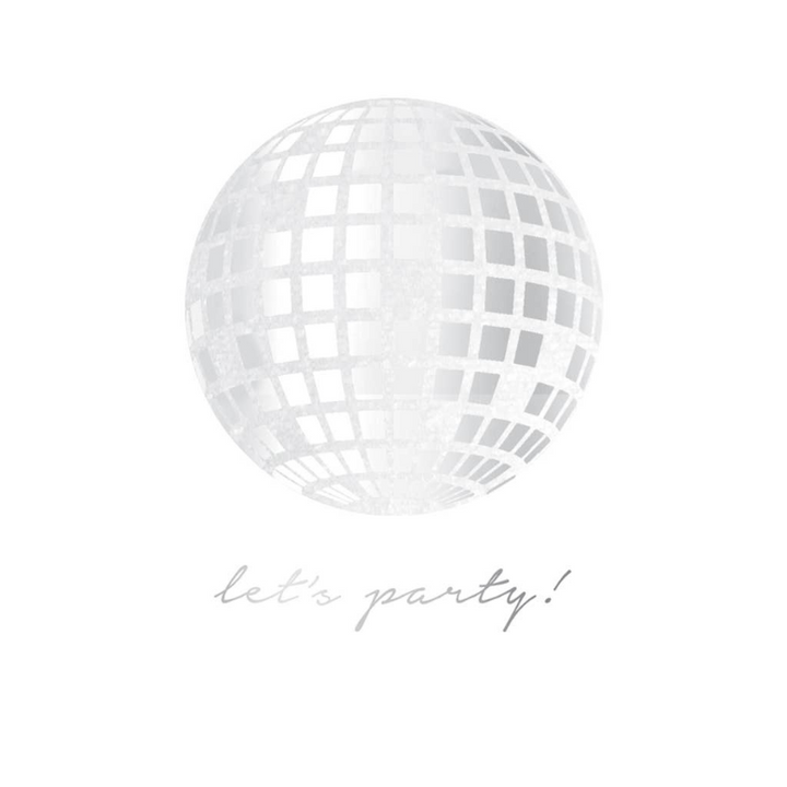 Disco Ball Birthday Greeting Card