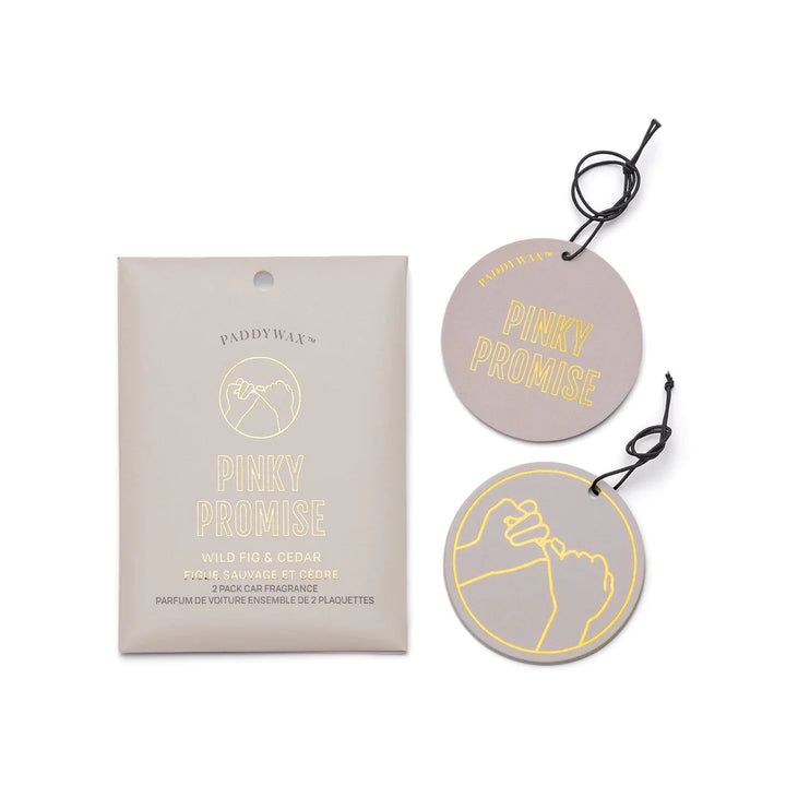 Wild Fig + Cedar "Pinky Promise" Car Fragrance