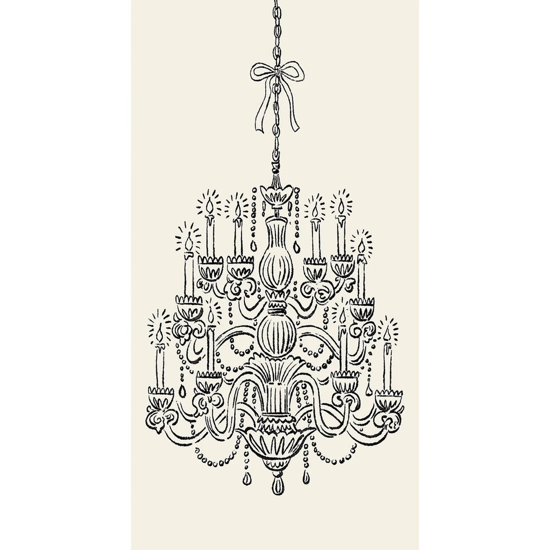 Chandelier Guest Napkins