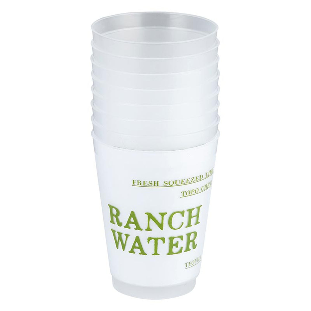 Ranch Water Summer Lake Weekend Party Plastic Cups