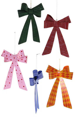 Colored Bow Ornament