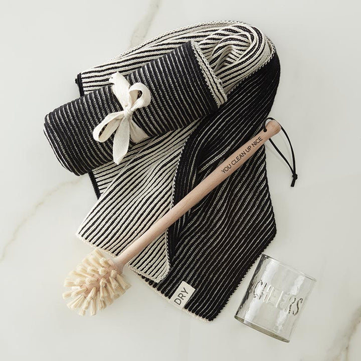 Dish Towel Black and White Kitchen Essential Summer Tea Towel
