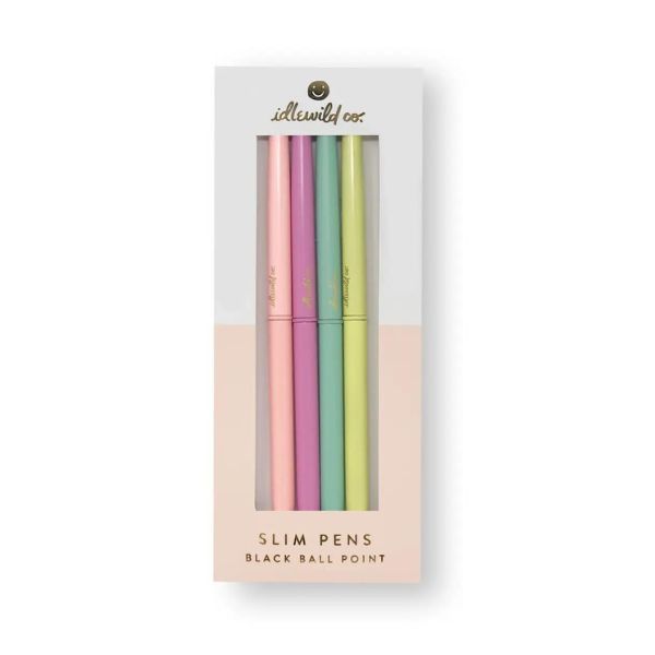 Bright Pastel Slim Pen Set