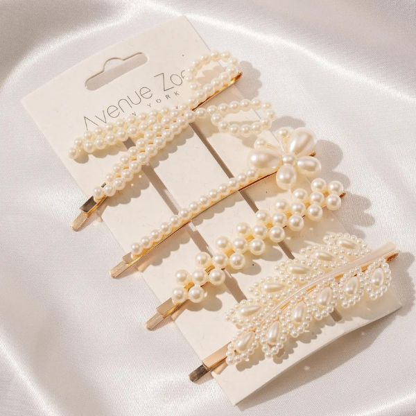 Pearl Scissors Assorted Hair Pin Set