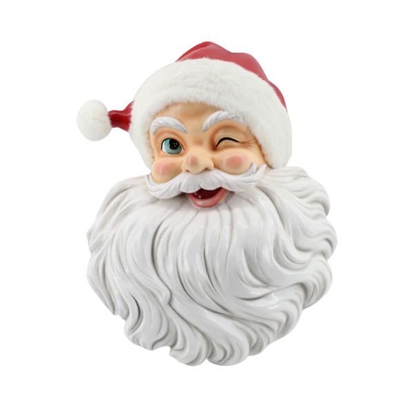 Resin Santa Plaque