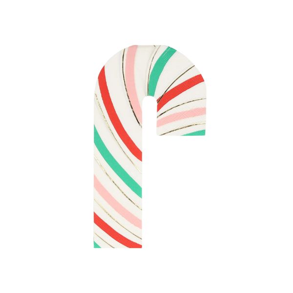 Stripy Candy Cane Napkins