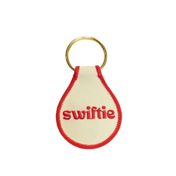 Swiftie Embroidered Key Tag
