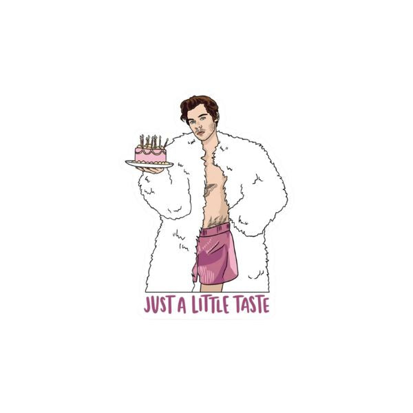 Harry Birthday Cake Sticker