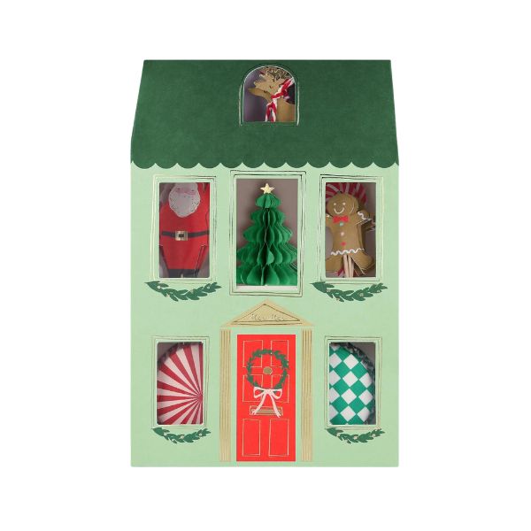 Festive House Cupcake Kit