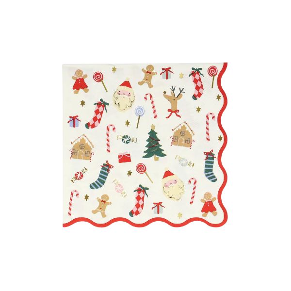 Jolly Christmas Large Napkins