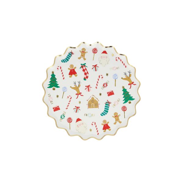 Jolly Christmas Side Plates