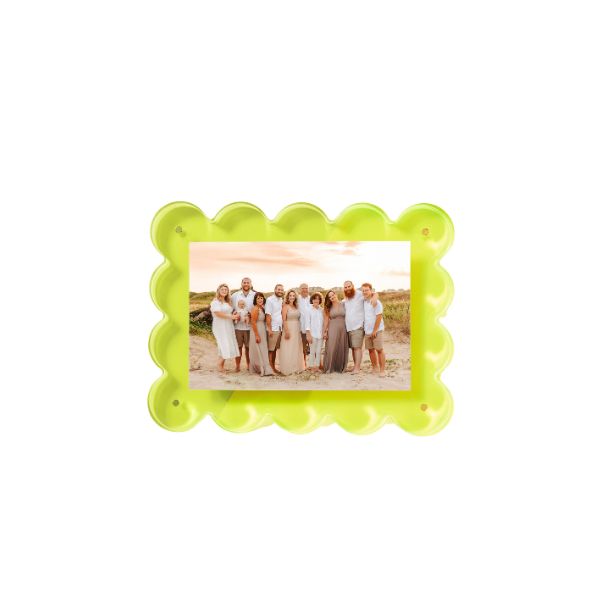 Neon Lime Acrylic Picture Frame