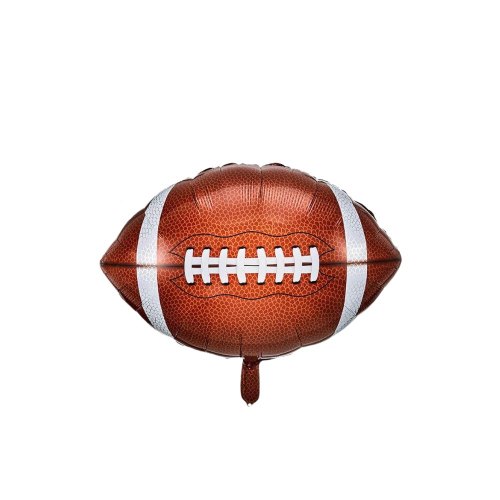 Red/Brown Touchdown Football Balloon