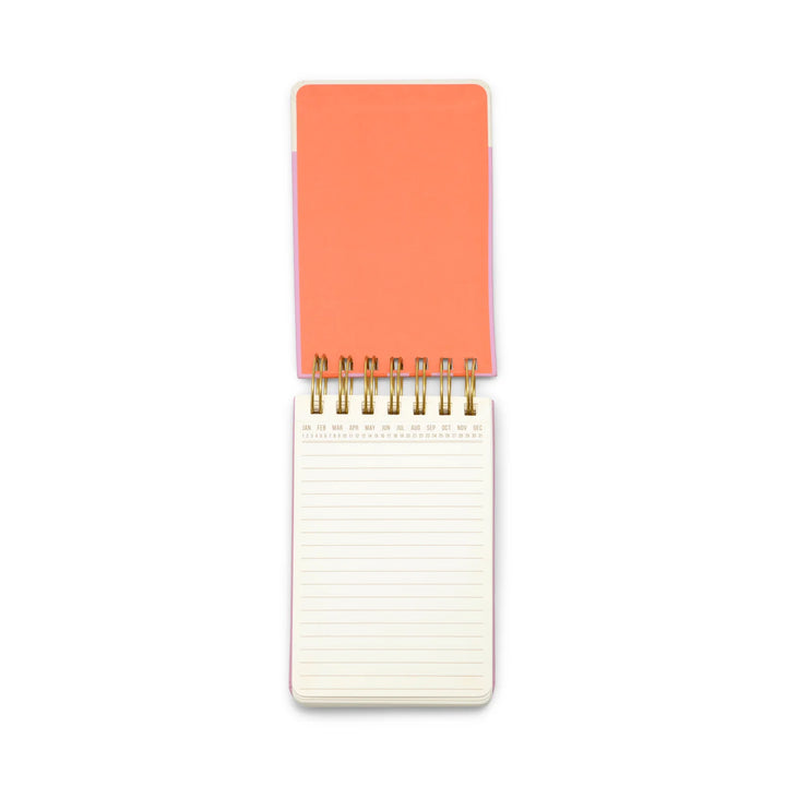 Stripes Twin Wire Chunky Notepad