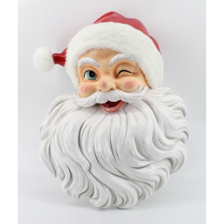 Resin Santa Plaque