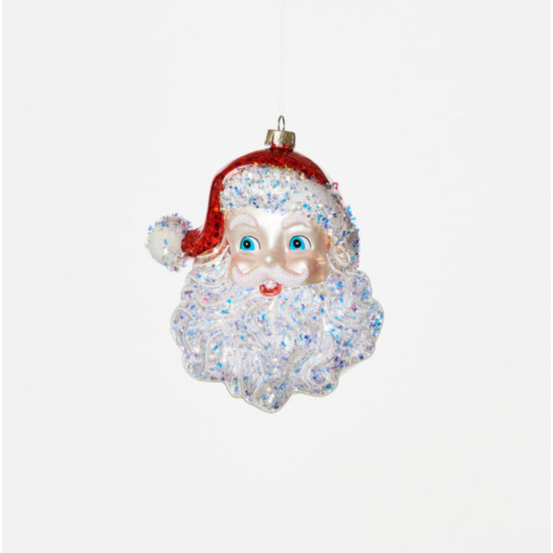 Red Santa Ornament
