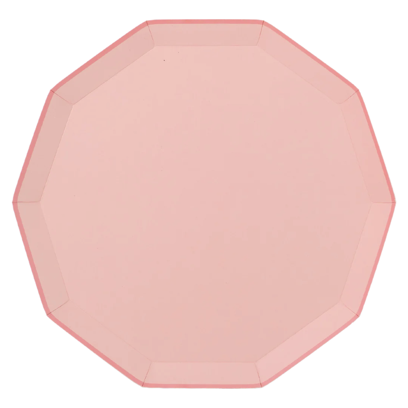 Petal Pink Premium Plates