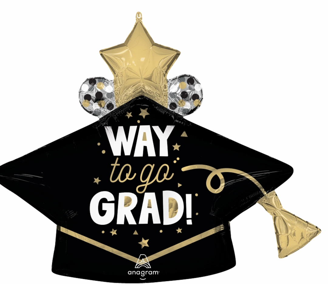 Way To Go Grad Balloon