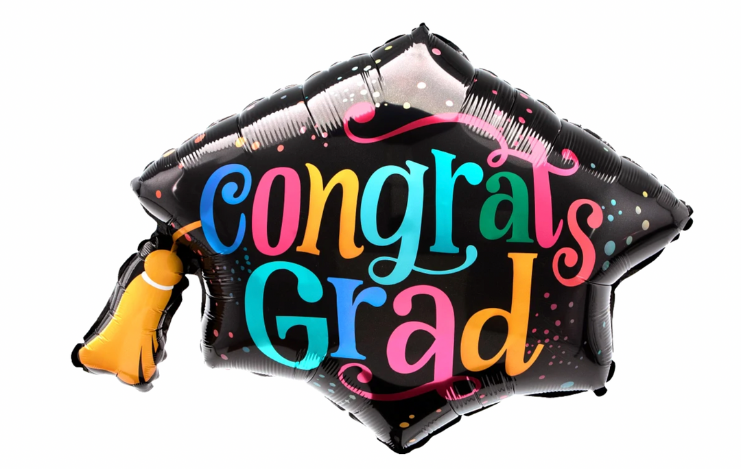 Congrats Grad Cap Balloon
