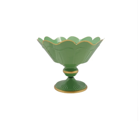 Scalloped Footed Bowl