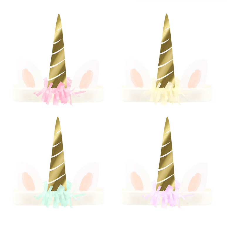 Meadow Unicorns Horn Headbands