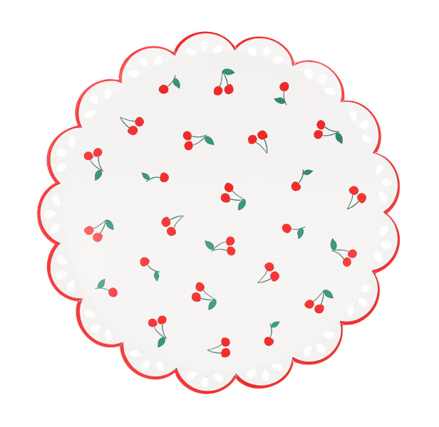 Cherry Pattern Side Plates