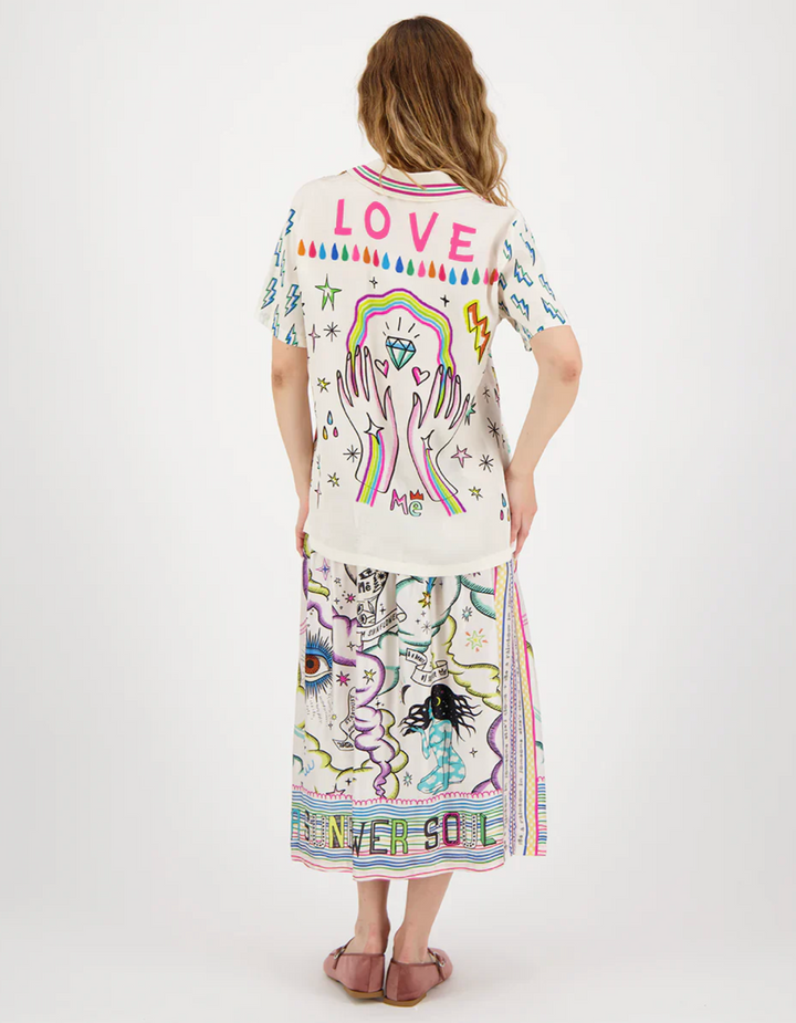 Enlightenment Vanessa Midi Skirt