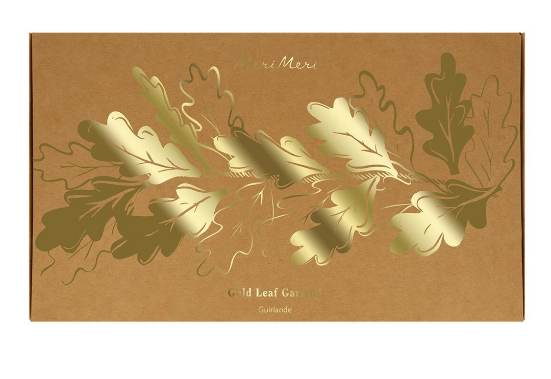 Golden Oak Leaves Garland