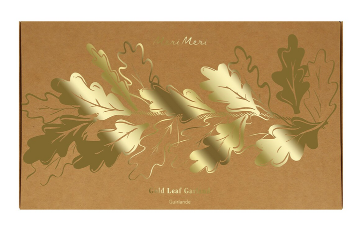 Golden Oak Leaves Garland