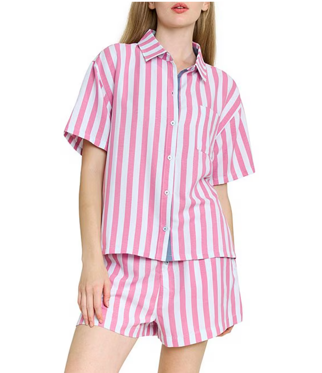 Brunch Date Striped Pajamas