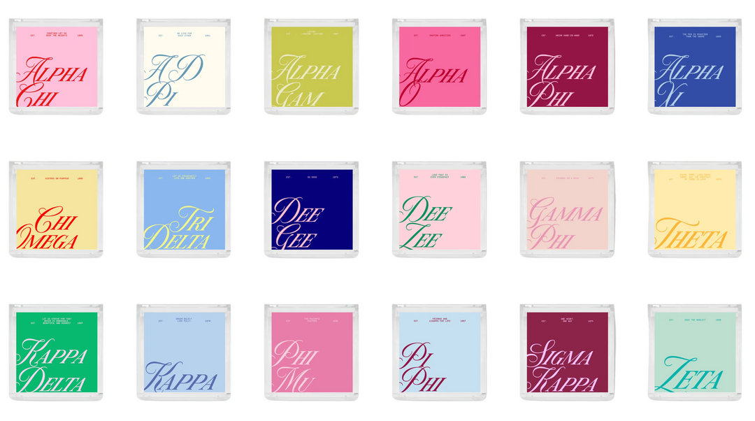 Sorority Trinket Trays