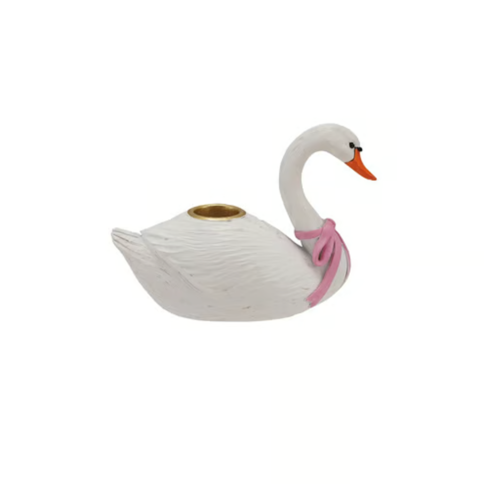 Swan Taper Holder
