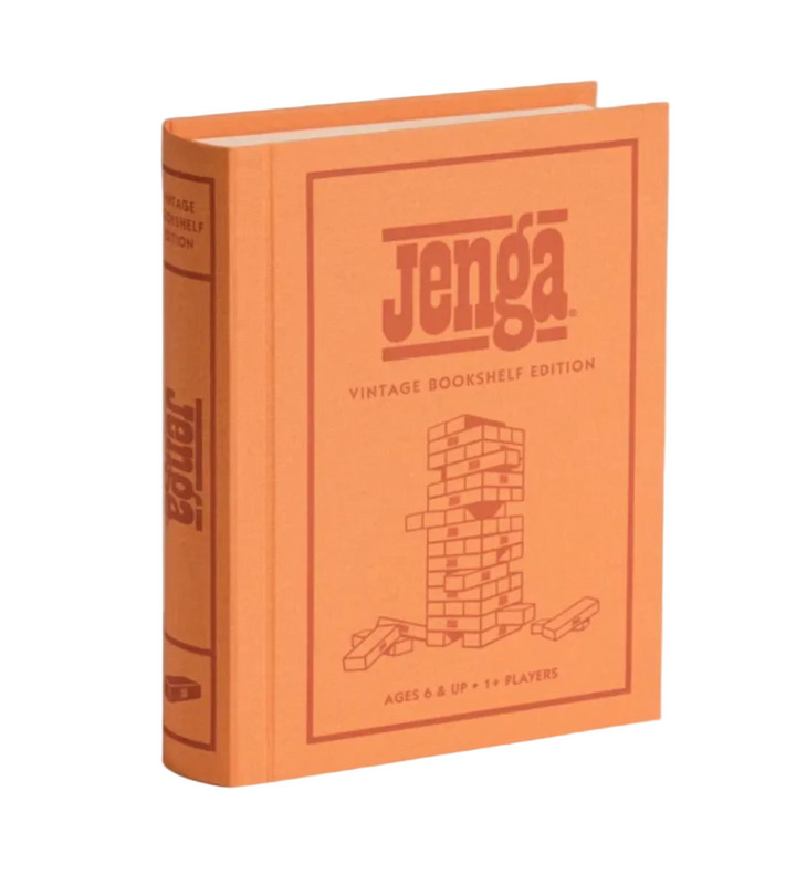 Jenga Vintage Bookshelf Edition