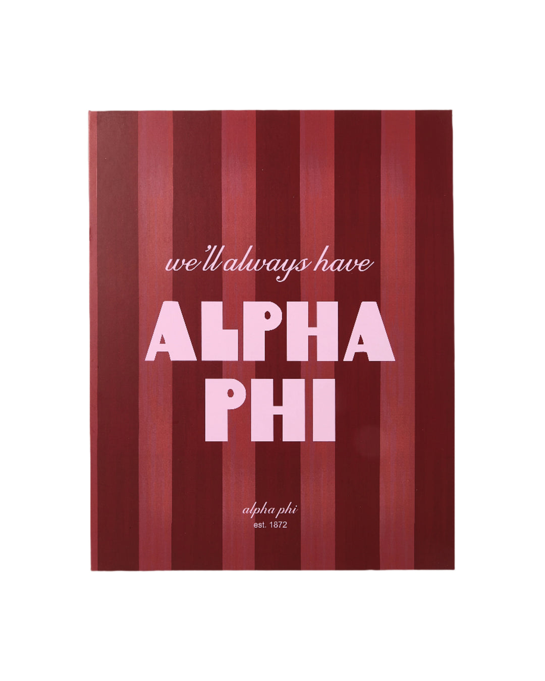Sorority Keepsake Book Box