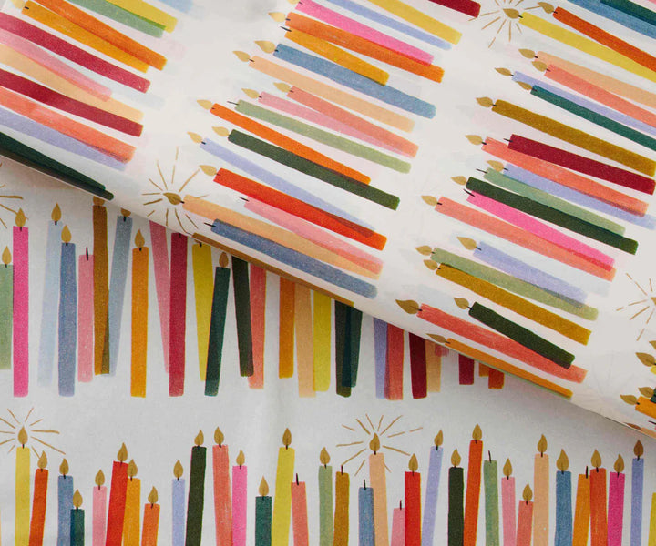 Candles Tissue Paper Set