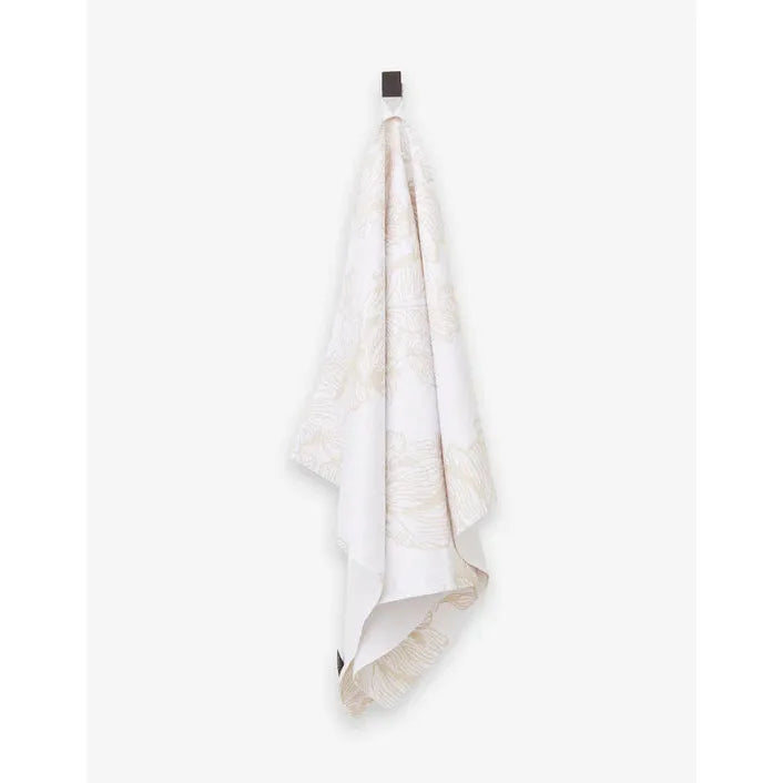Gold Floral Tea Towel Super Absorbent