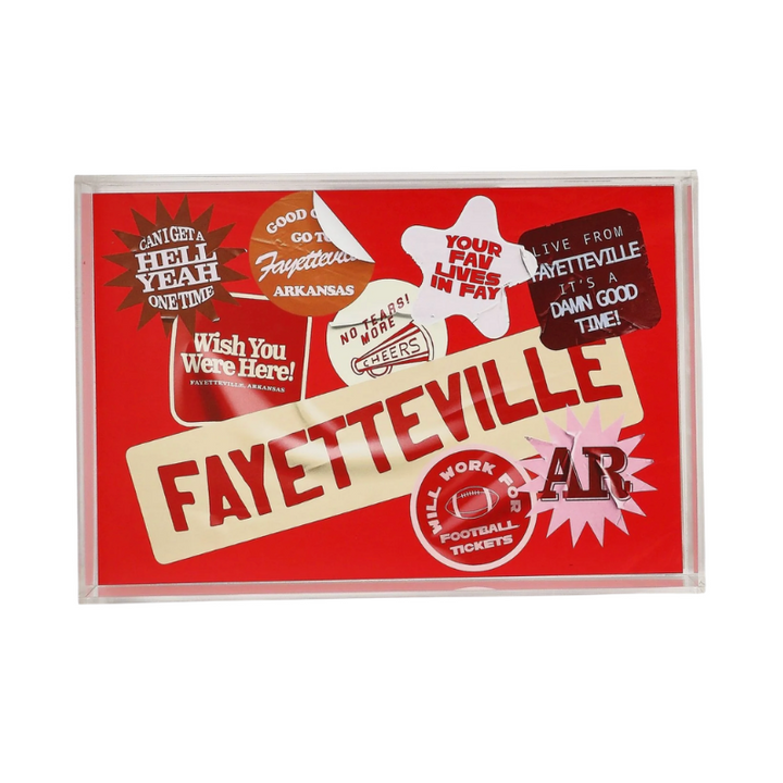 Small Fayetteville Acrylic Tray