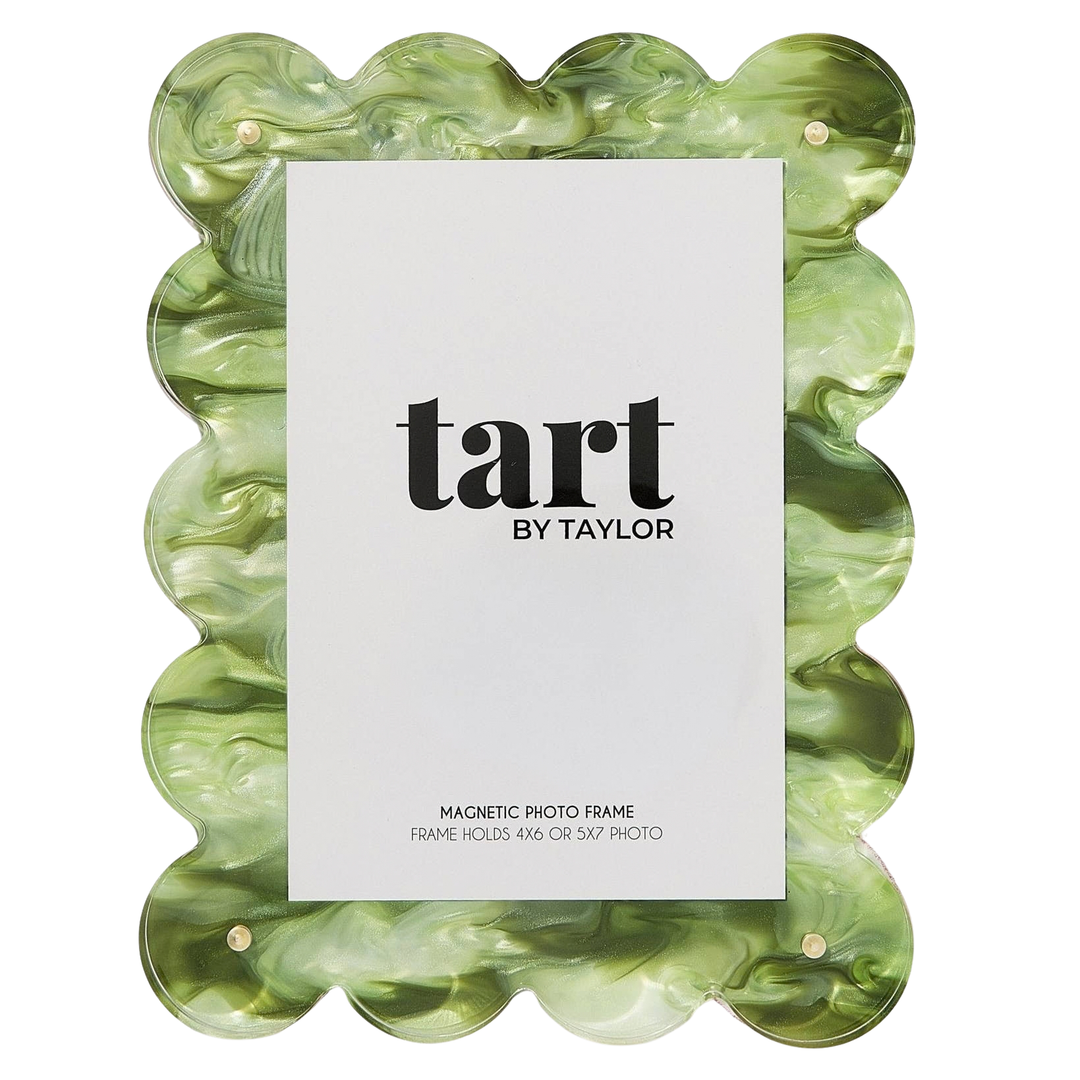 Green Marbled Acrylic Picture Frame