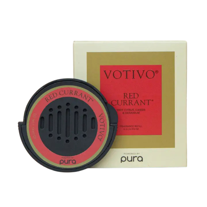 Votivo + Pura Car Cartridge Red Currant