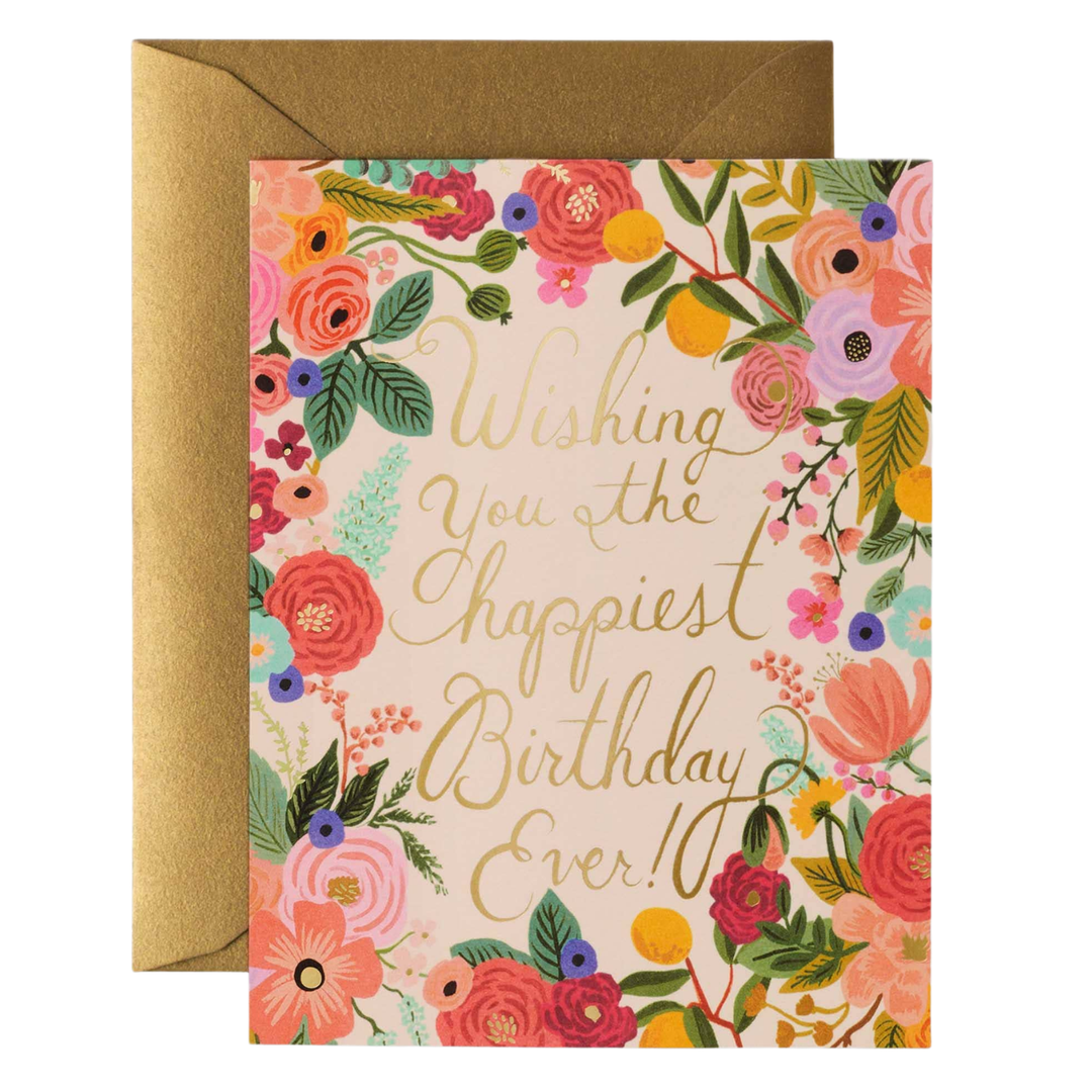 Boxed Set of Garden Party Birthday Card