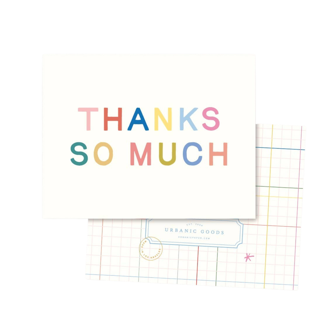 Thanks So Much Card