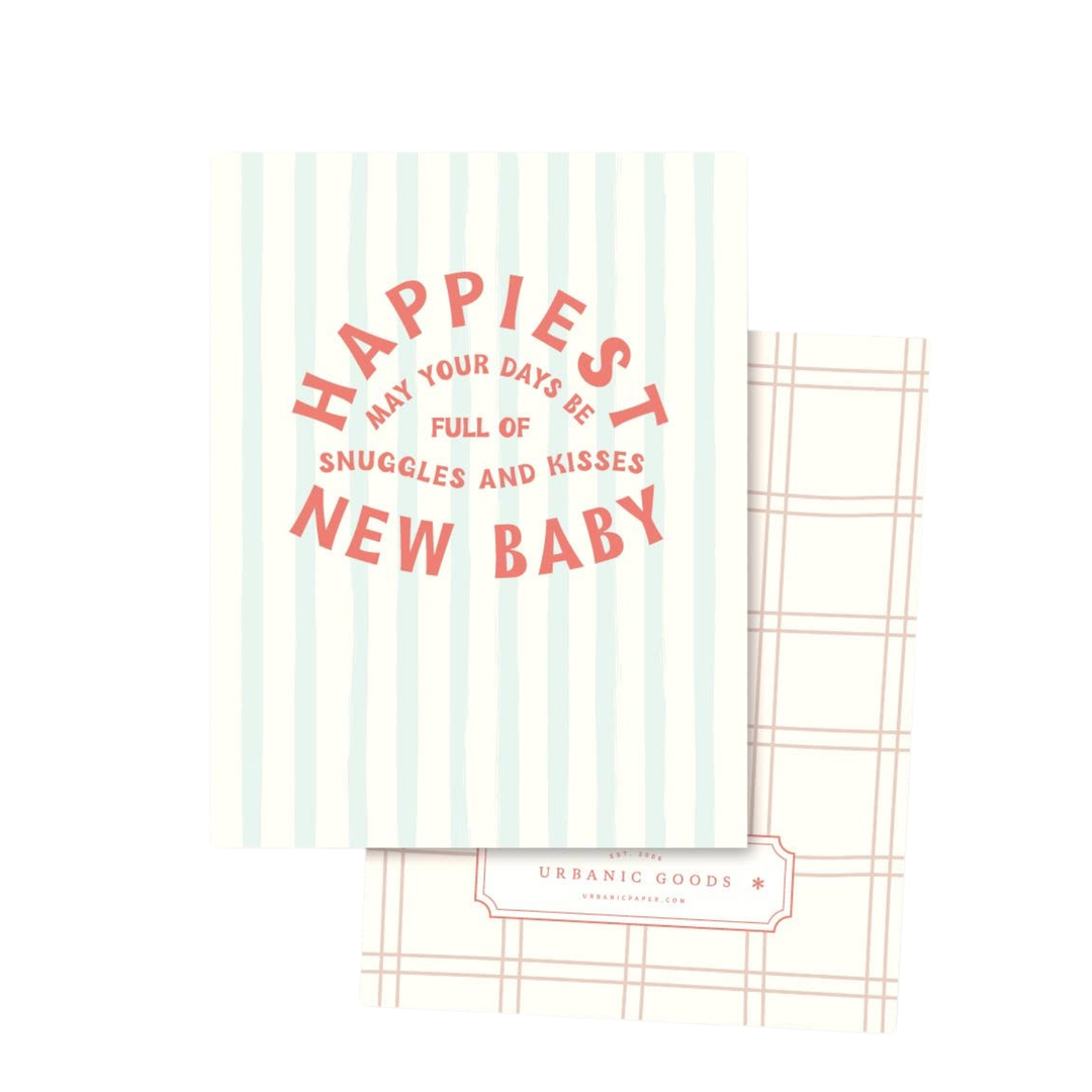 Snuggles & Kisses New Baby Card