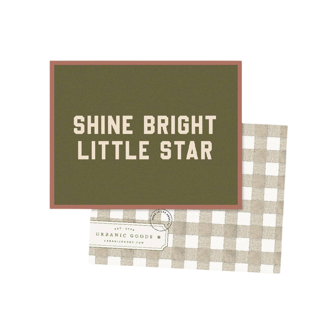 Shine Bright Little Star Card