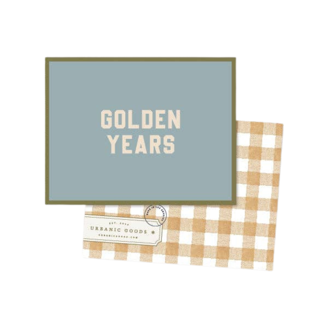 Golden Years Card